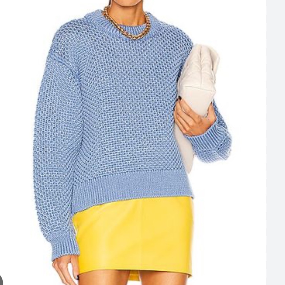 Aknvas Harry Chunky Blue Knit Sweater